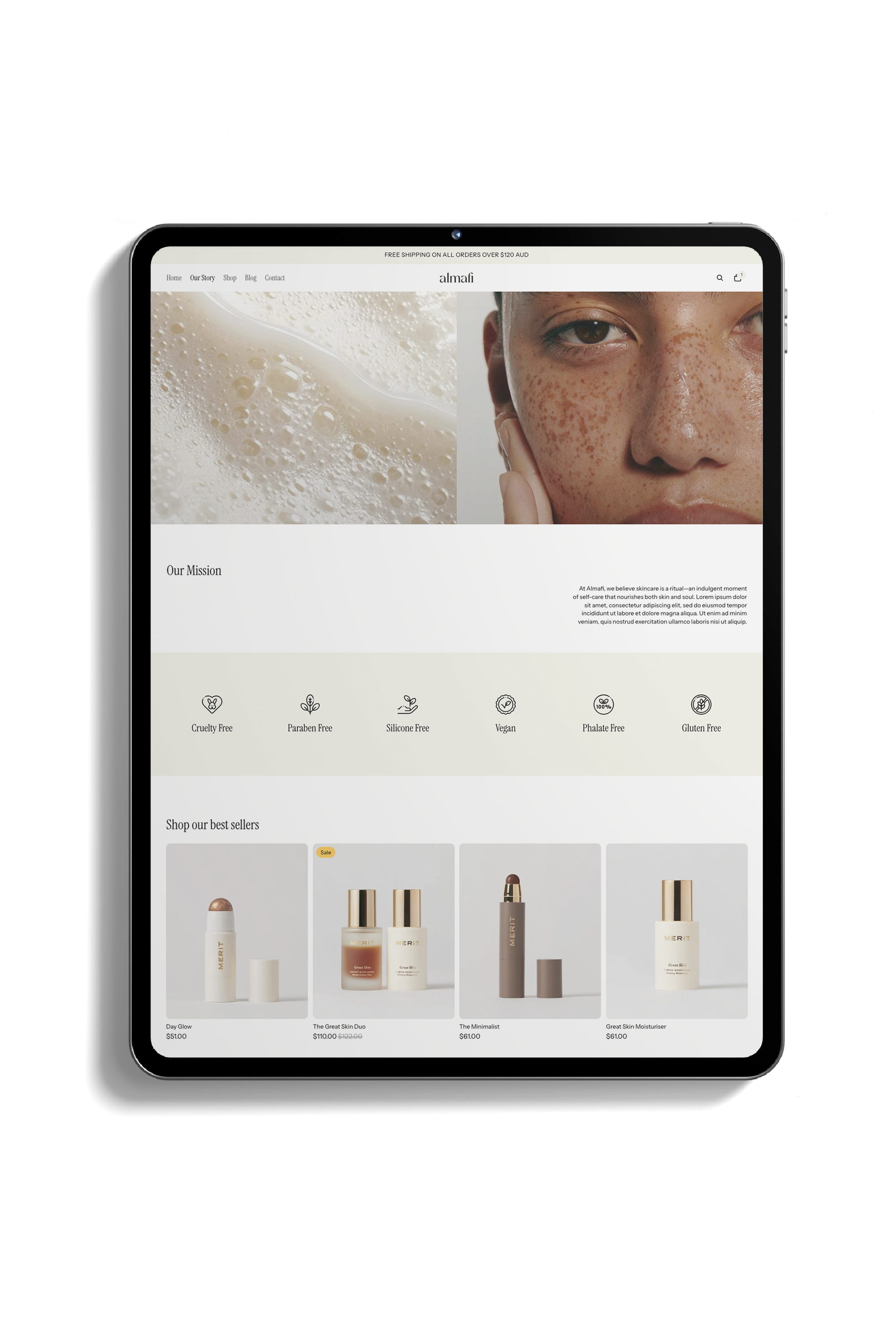 Almafi Shopify Template